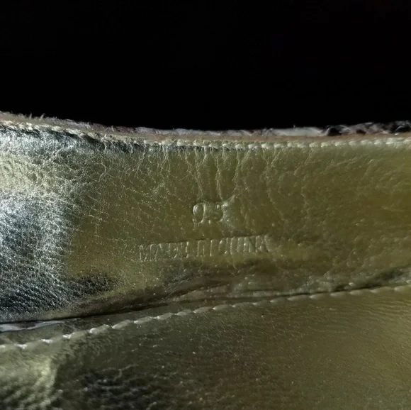 NWOT-Elaine Turner Snake Flats - Picture 2 of 7